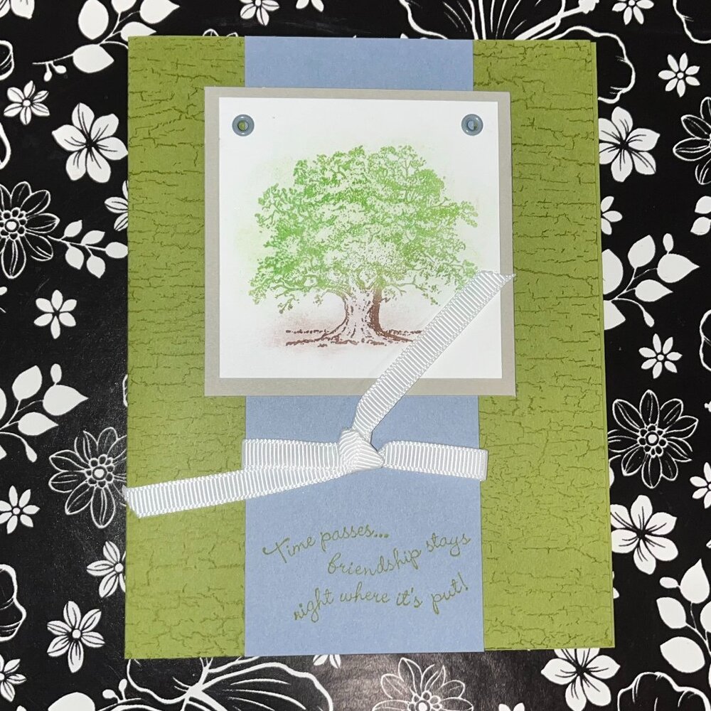 Set of 5 Handmade Cards - Friendship Stays